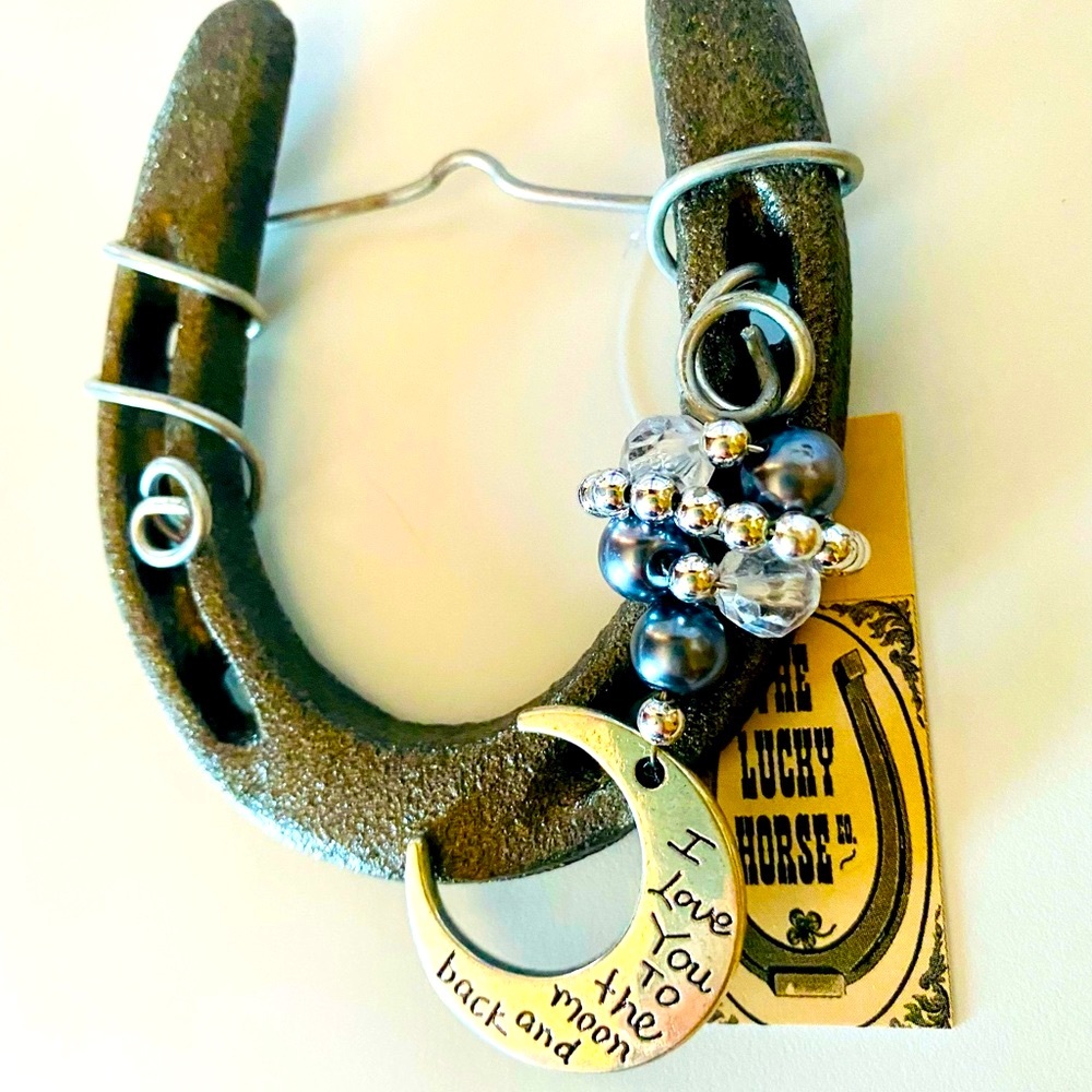 The Lucky Horse rescue decorative horseshoe - Picture 1 of 10